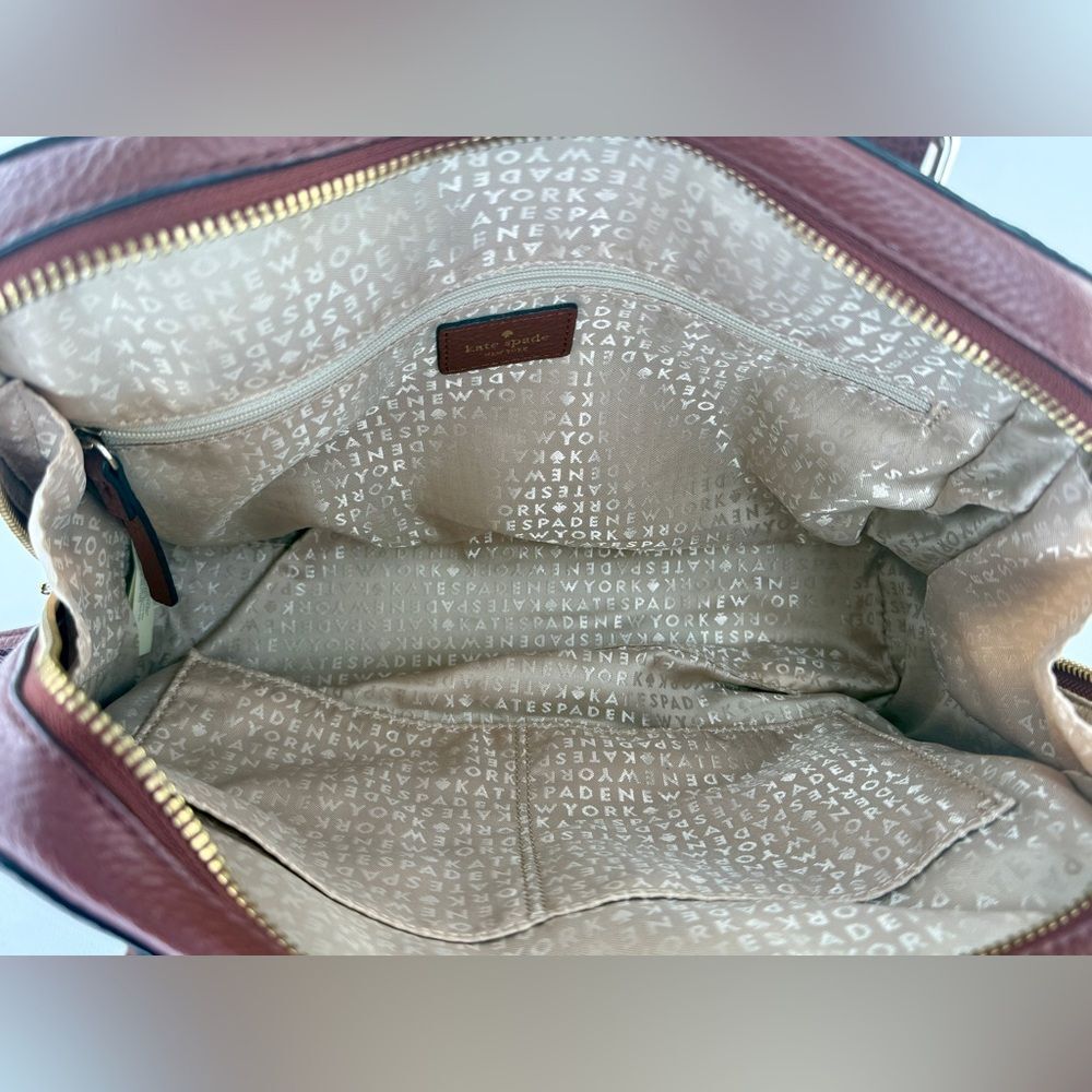 Kate Spade - Brighton Park Pebble Leather Small Felix Satchel - Picture 10 of 12